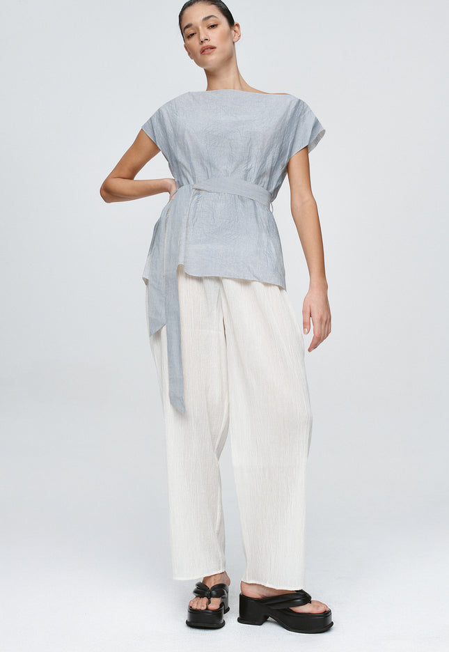 Marle Jude Top - Bleu Stripe