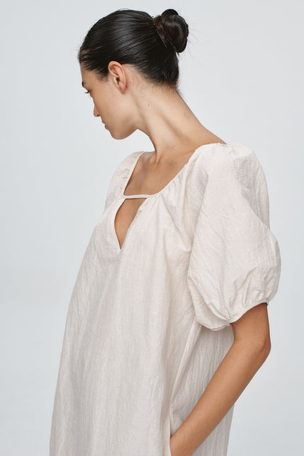 Marle Kendra Mini Dress - Cashew