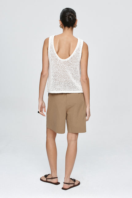 Marle Nova Top - Blanc