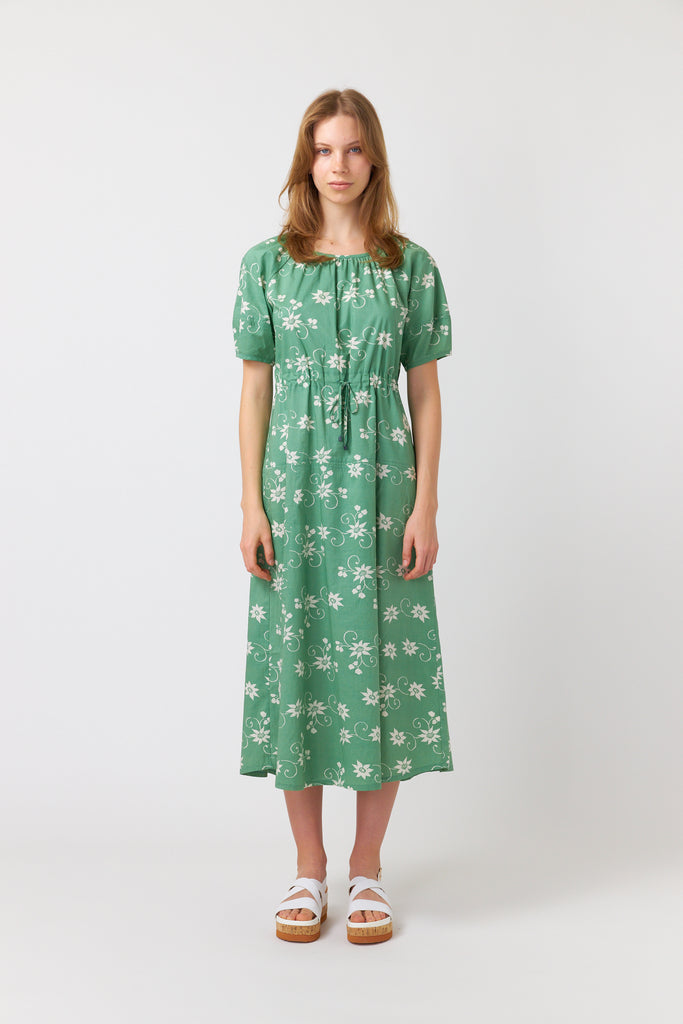 Sylvester Water Lily Dress - Apple