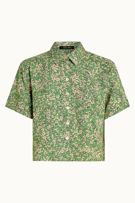King Louie Evelina Blouse - Paradis - Jasmin green