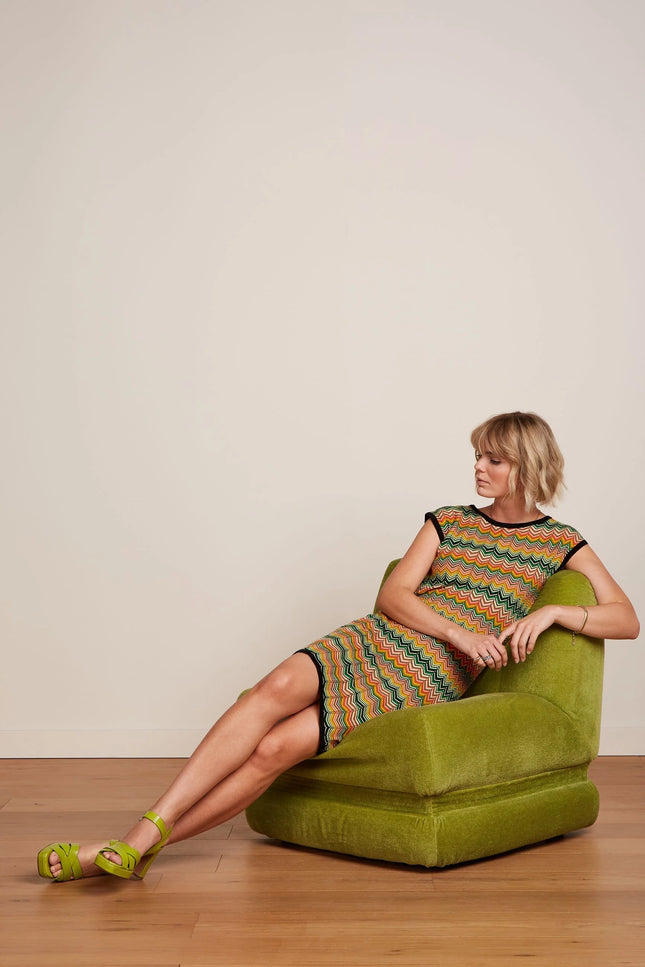 King Louie Delfina Dress - Penny Zigzag