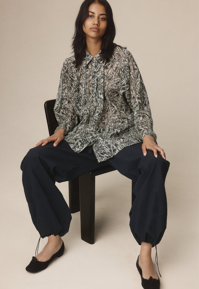 Marle Liberty Shirt - Echo Print