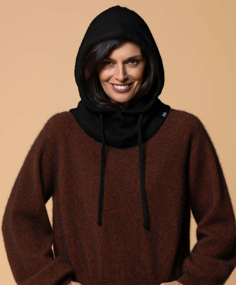 Noble Wilde Oslow Hood - Black