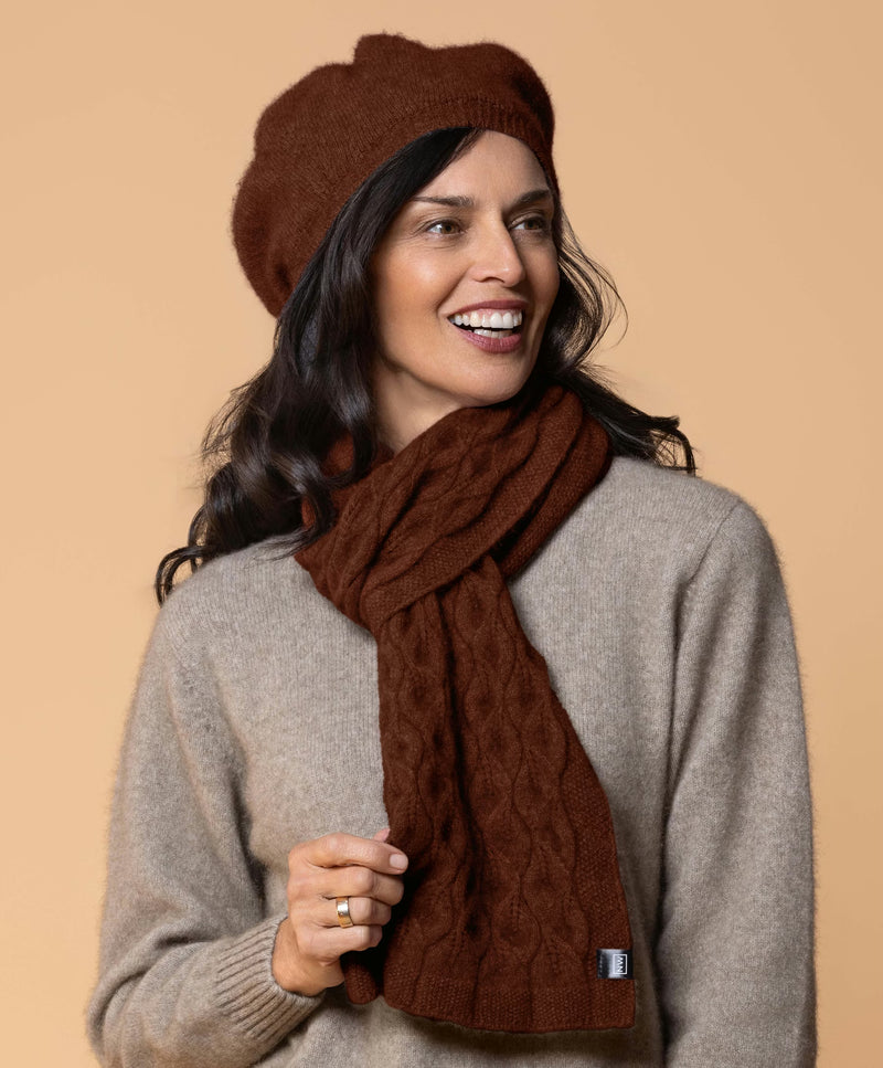Noble Wilde New Leaf Scarf - Rimu