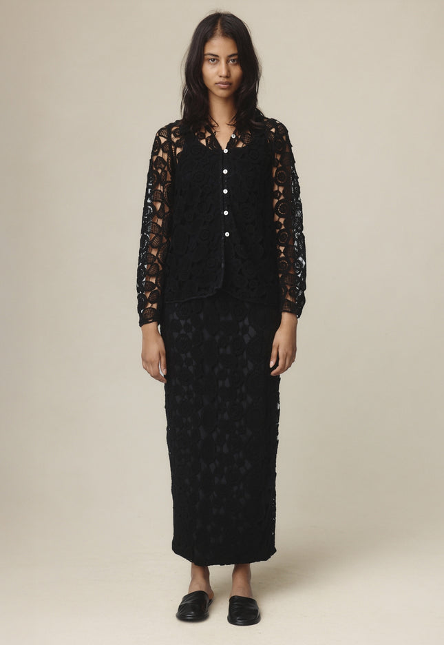 Marle Pierre Top - Black