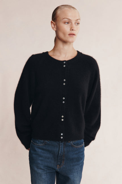 Marle Babette Cardigan ~ Black