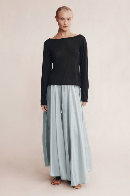 Marle Jill Knit Top - Black