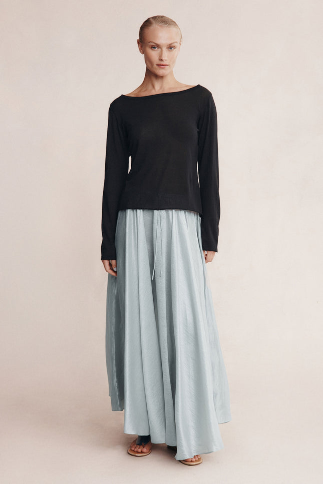 Marle Jill Knit Top - Black