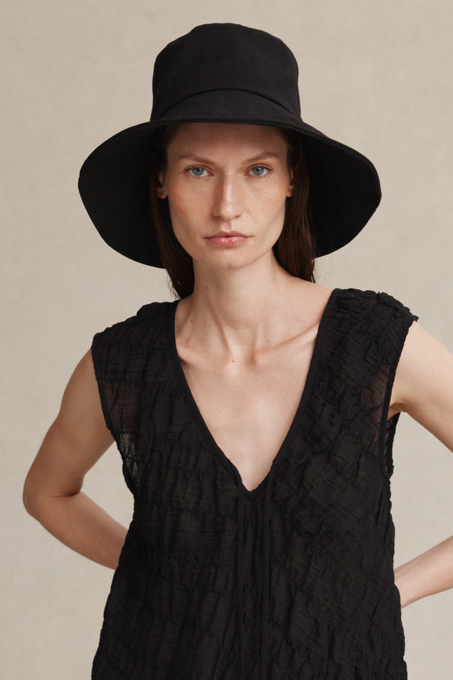 Marle Nonna Hat - Black