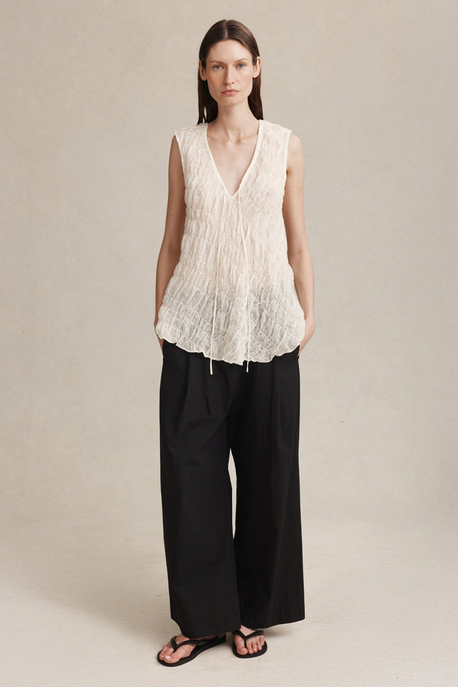 Marle Blanche Top - Ivory