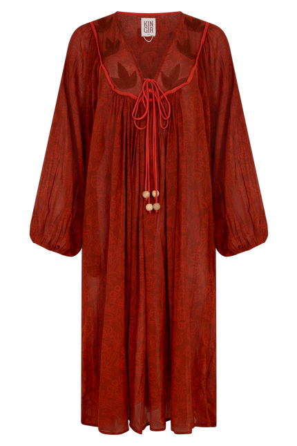 Kinga Csilla Pisto Marrakech Dress - Rust