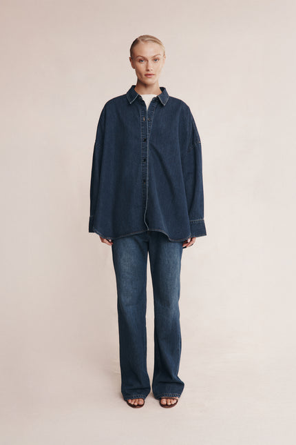 Marle Jordy Shirt - Dark Wash
