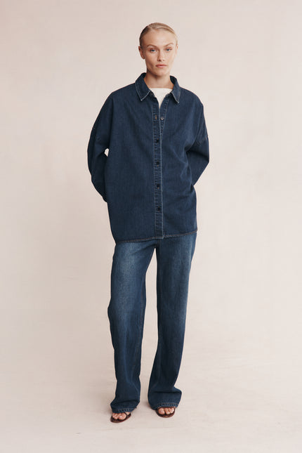 Marle Jordy Shirt - Dark Wash