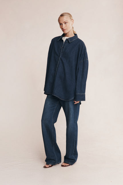Marle Jordy Shirt - Dark Wash