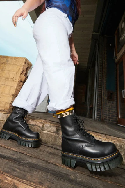 Dr. Martens Audrick 8 Eye Boot - Nappa Lux - Black
