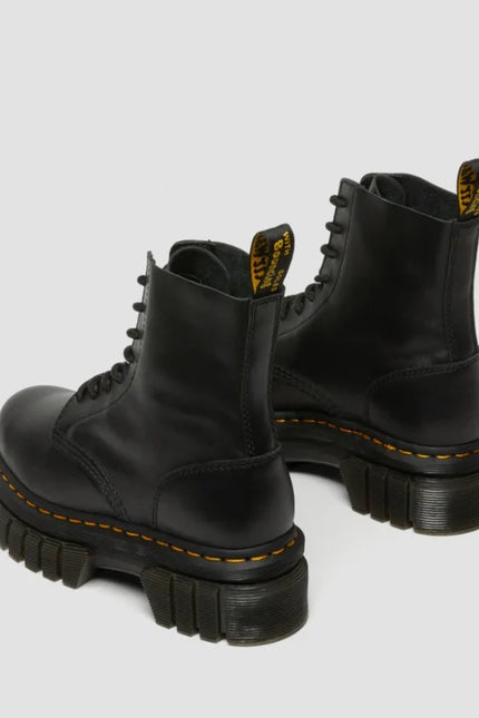 Dr. Martens Audrick 8 Eye Boot - Nappa Lux - Black