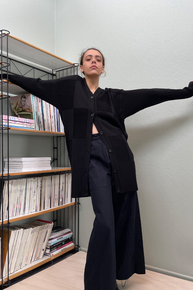 Company Of Strangers Lithium Long Cardi -Indigo