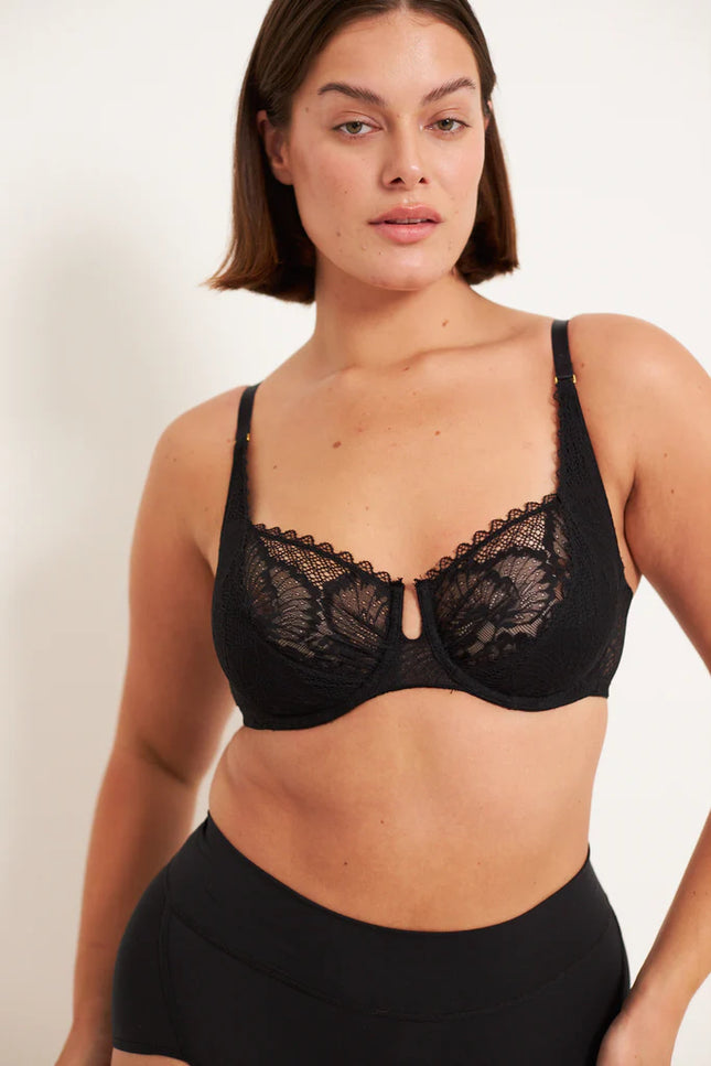 Ohen Balconette Bra - Black