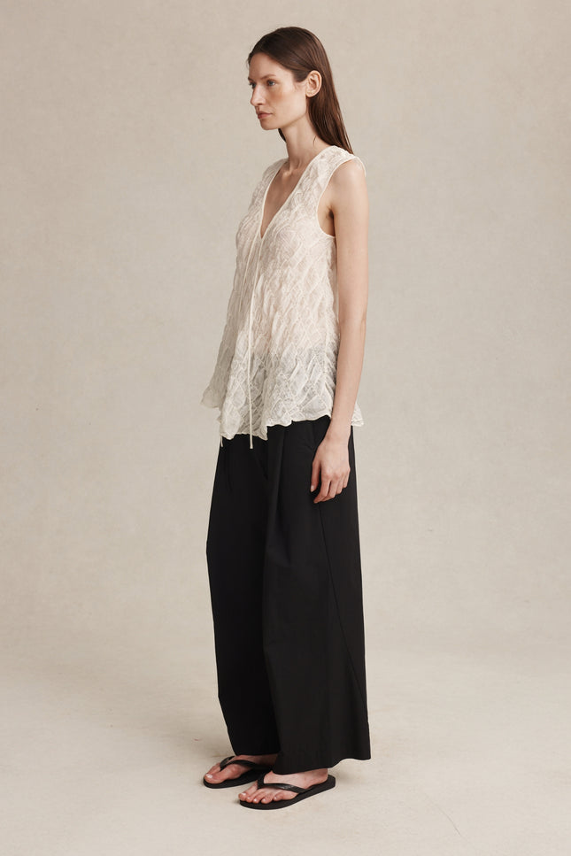 Marle Blanche Top - Ivory