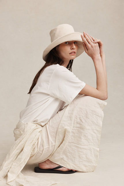 Marle Nonna Hat ~ Ivory