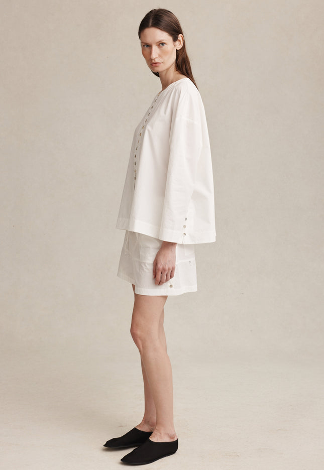 Marle Diya Shirt - Blanc