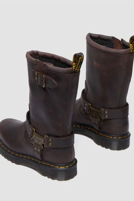 Dr. Martens Anistone Boots Hi - Dark Brown