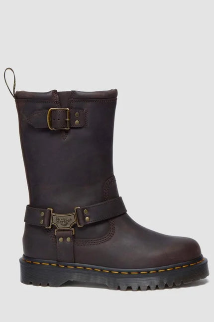 Dr. Martens Anistone Boots Hi - Dark Brown