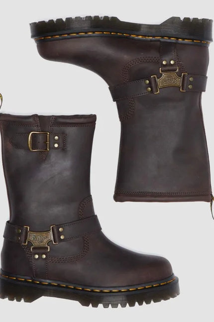 Dr. Martens Anistone Boots Hi - Dark Brown