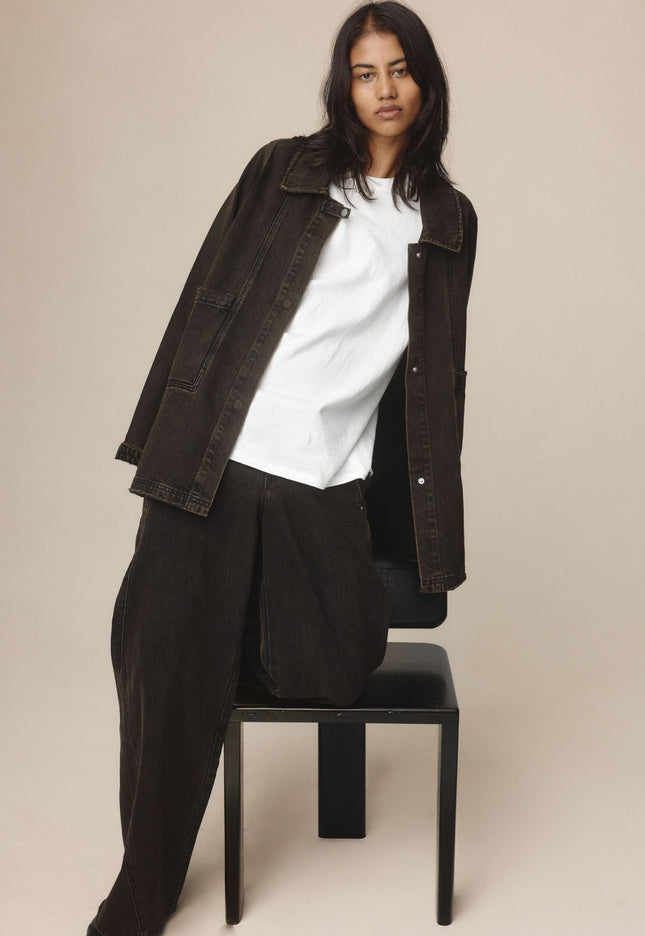 Marle Mono Jacket - Tobacco