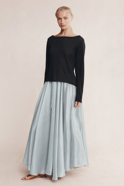 Marle Jill Knit Top - Black