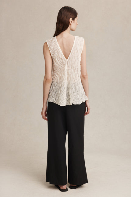 Marle Blanche Top - Ivory
