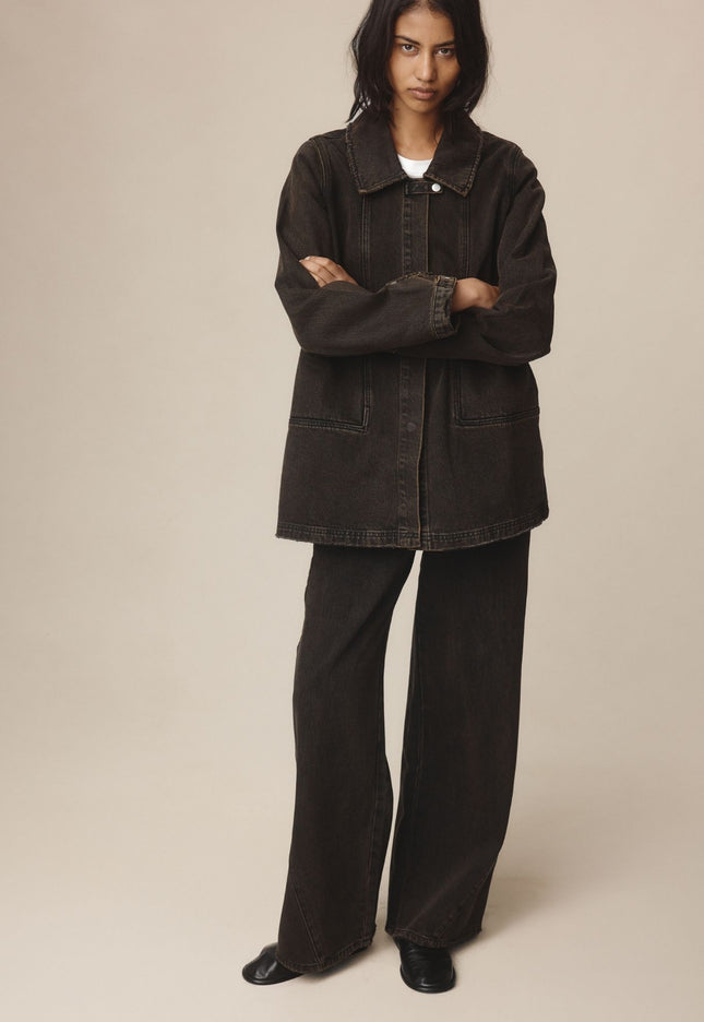 Marle Mono Jacket - Tobacco