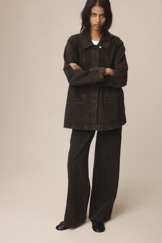 Marle Mono Jacket - Tobacco