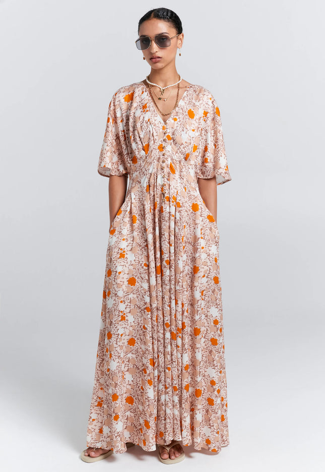 Karen Walker Perfect Day Florence Dress - Pink Multi