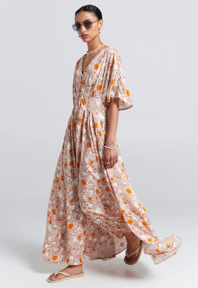 Karen Walker Perfect Day Florence Dress - Pink Multi