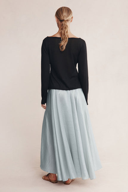 Marle Jill Knit Top - Black