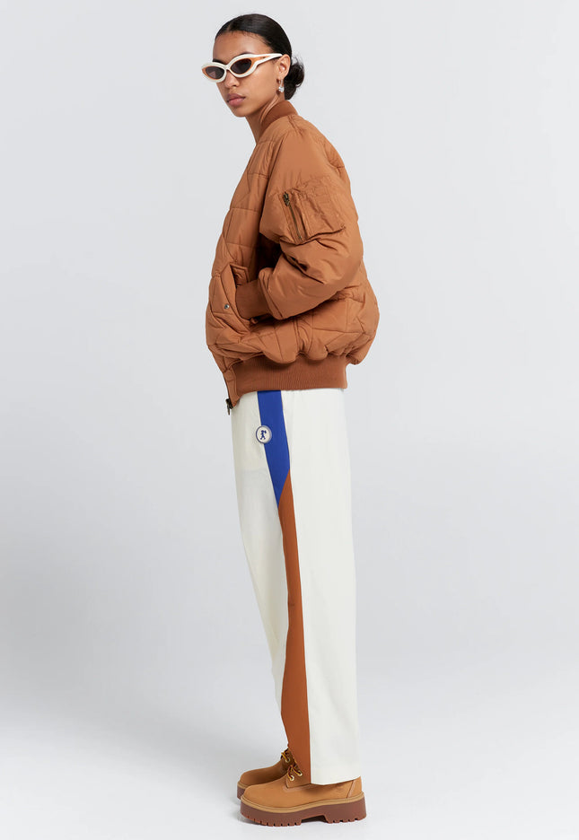Karen Walker - Walker Track Pants - Cream Multi