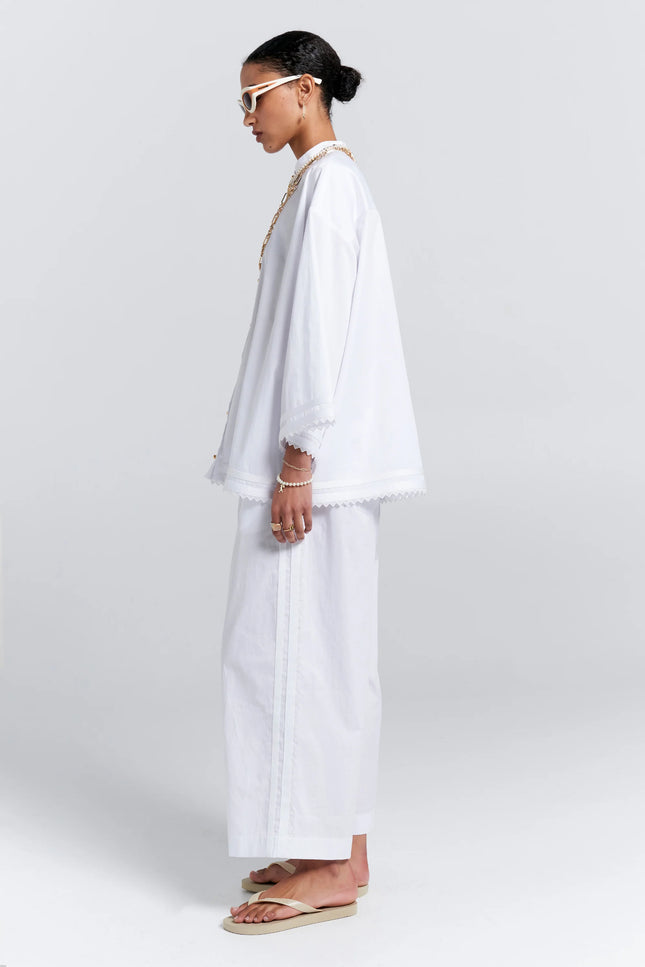 Karen Walker Boat Pants - White