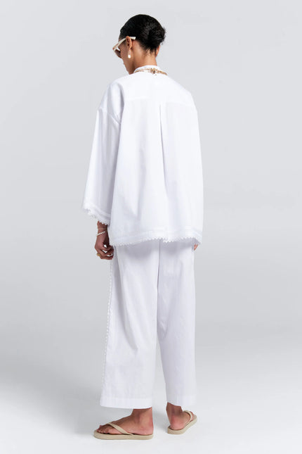 Karen Walker Boat Pants - White