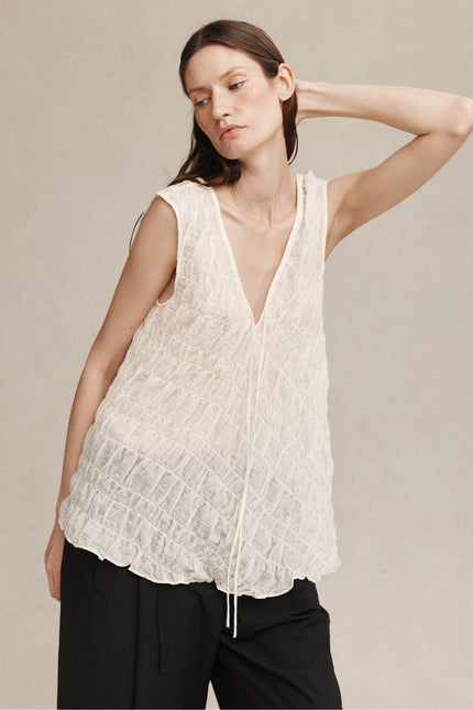 Marle Blanche Top - Ivory