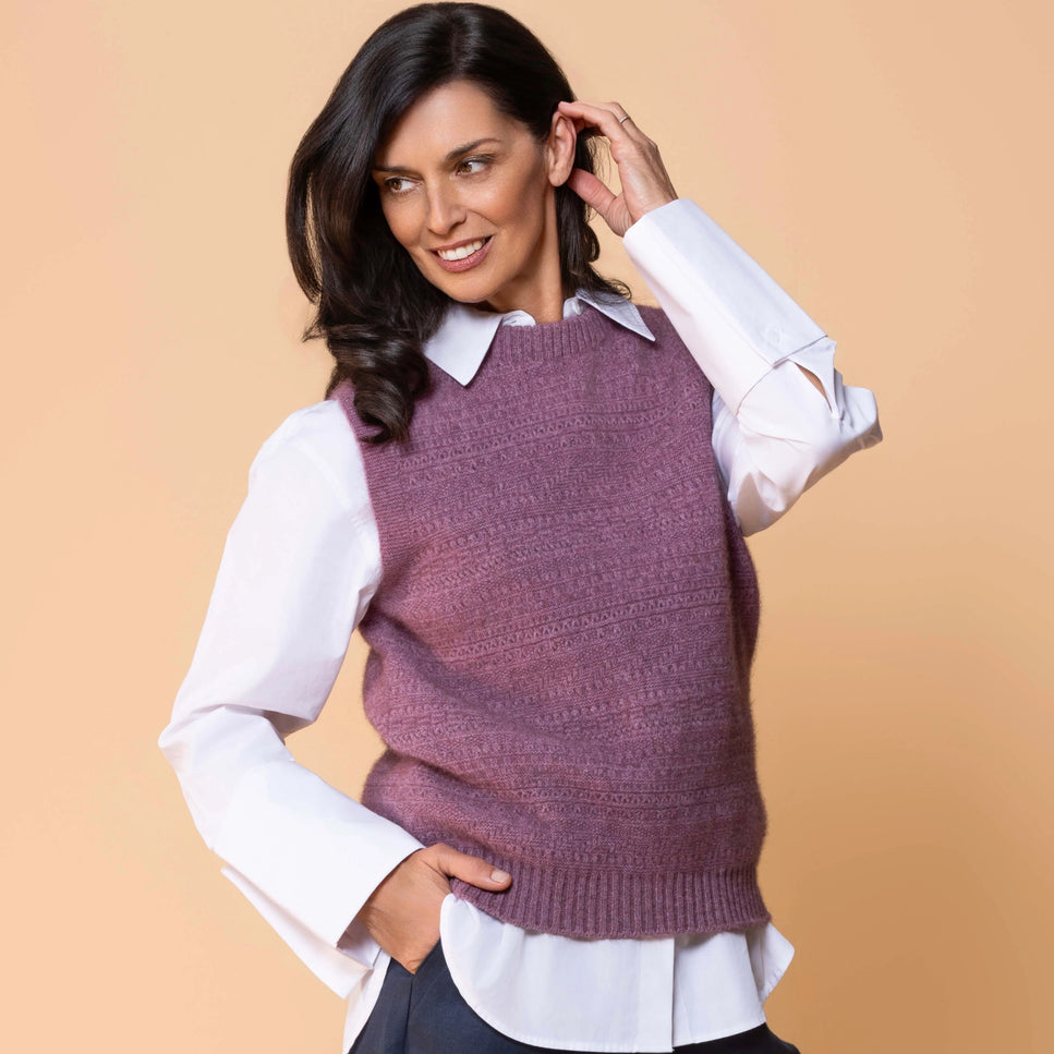 Noble Wilde Charm Vest 2 -Mauve