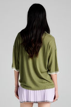 Karen Walker Relax Knit Polo - Green