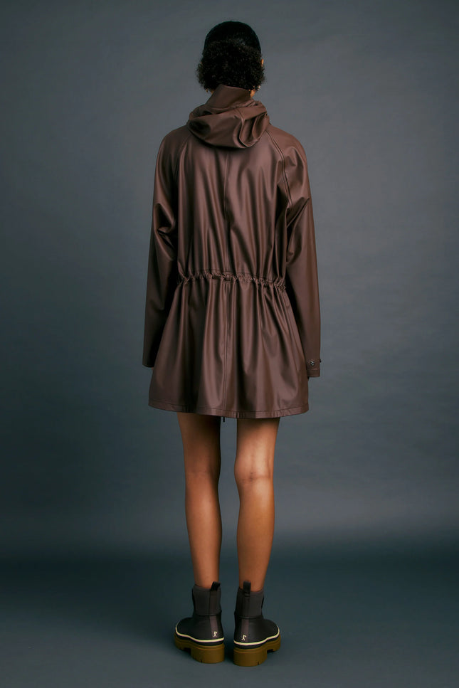 Karen Walker Excursion Raincoat - Chocolate