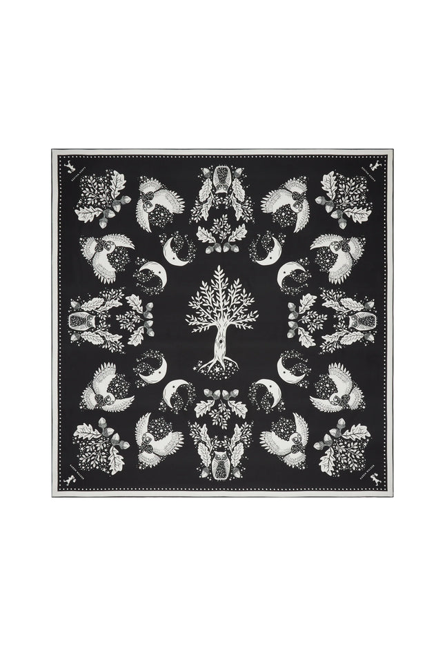 Karen Walker Night Owl Classic Scarf - Black