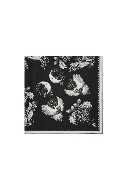 Karen Walker Night Owl Classic Scarf - Black