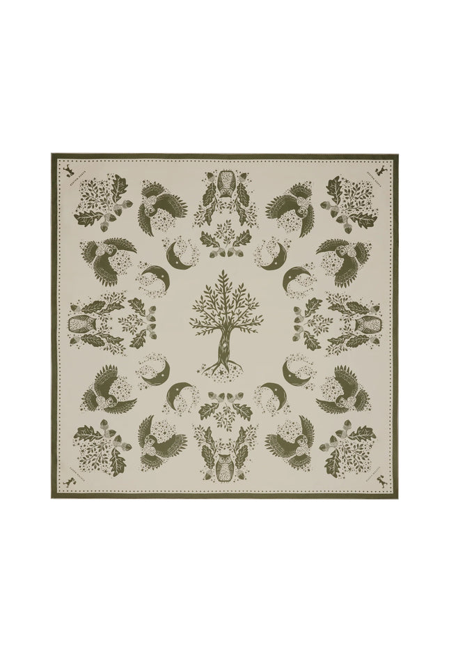 Karen Walker Night Owl Classic Scarf - Natural