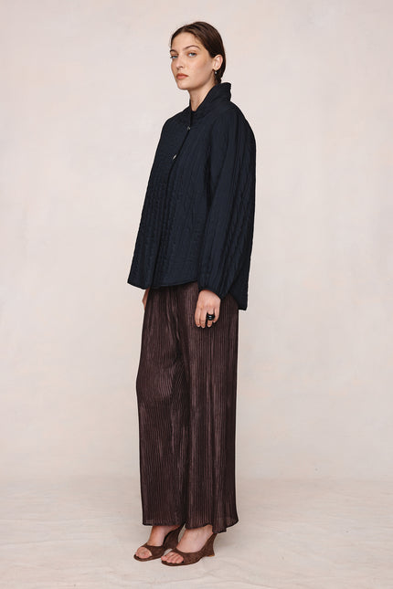 Marle Agnes Jacket - Black/Tapenade
