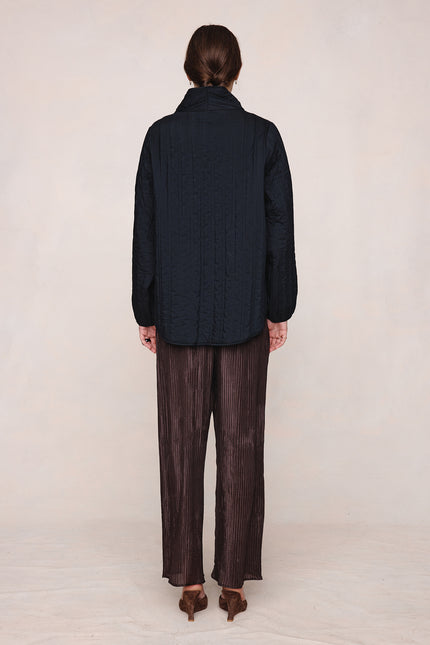 Marle Agnes Jacket - Black/Tapenade