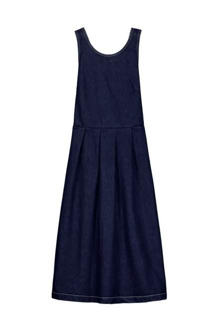 Kowtow Apron Dress - Indigo Denim